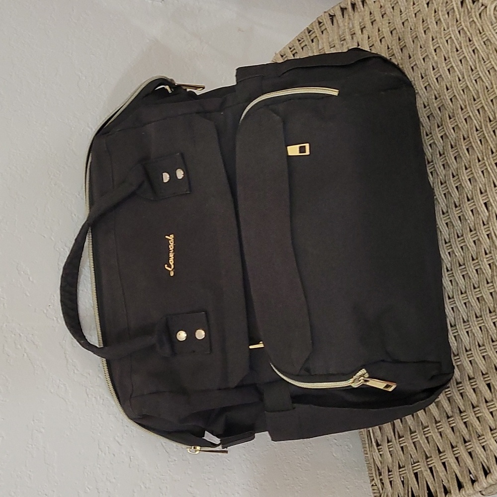 Lovevook laptop travel bag. Canvas material.